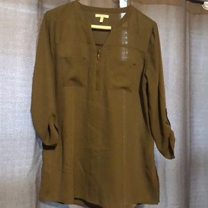 Army Green dress tunic